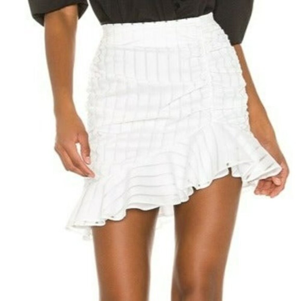NBD Sorrento Mini Skirt - White